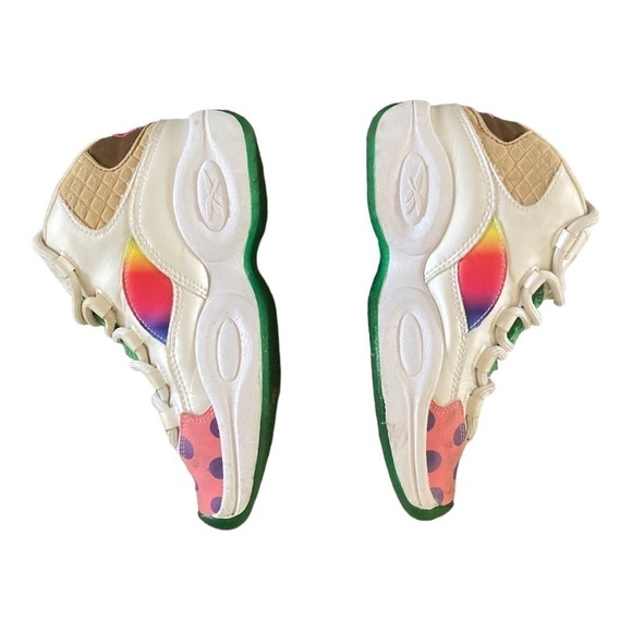 Hasbro x Reebok Question Mid Candy land Sneakers Trainers - Picture 9 of 12